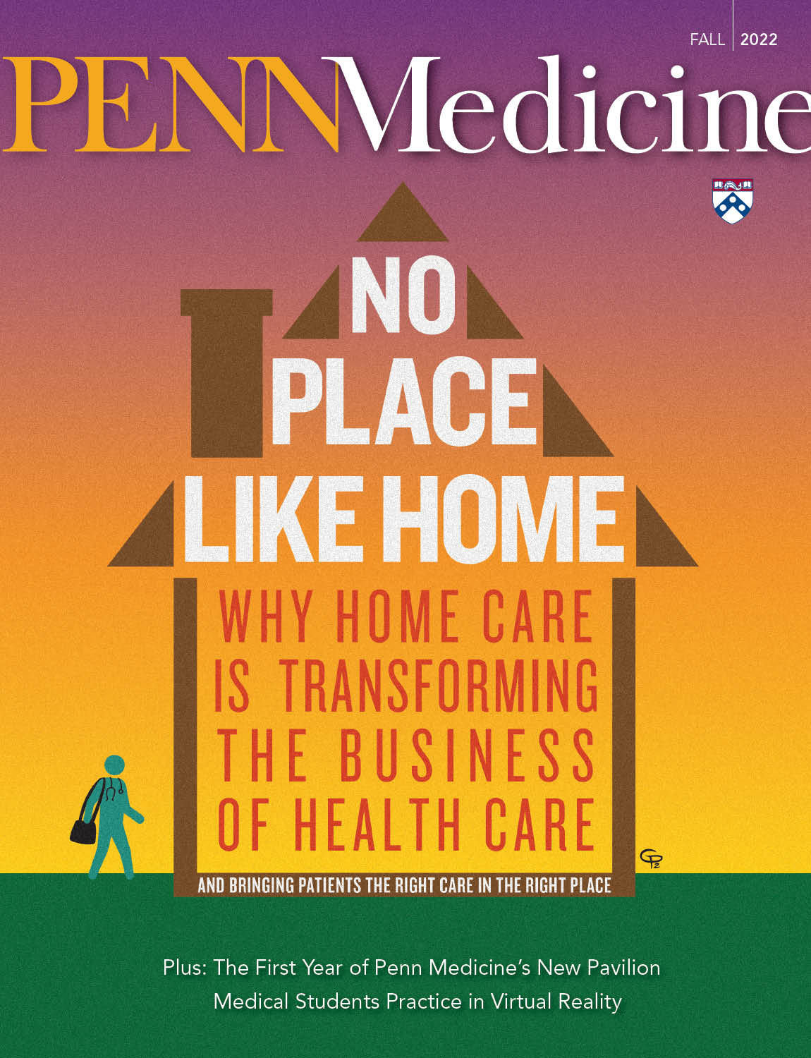 Cover image of the Fall/Winter 2022 issue of Penn Medicine magazine